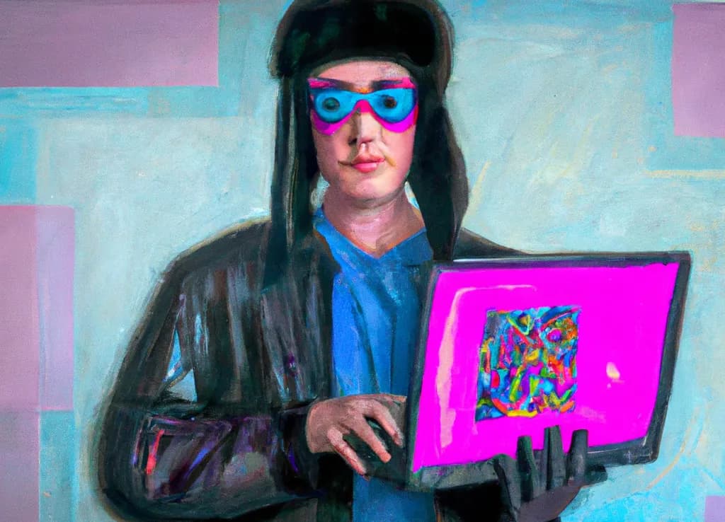 Synthwave hacker, engineering recruitment